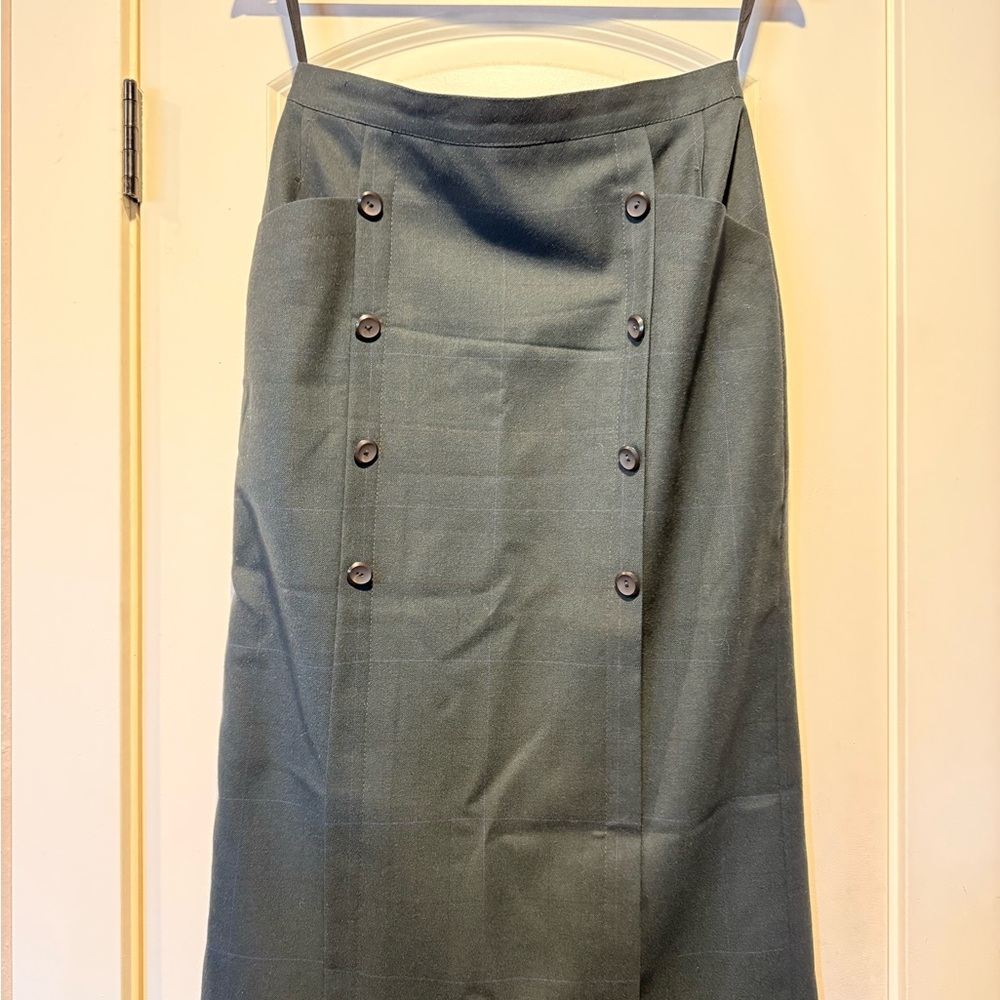 Gucci Dark Green Skirt